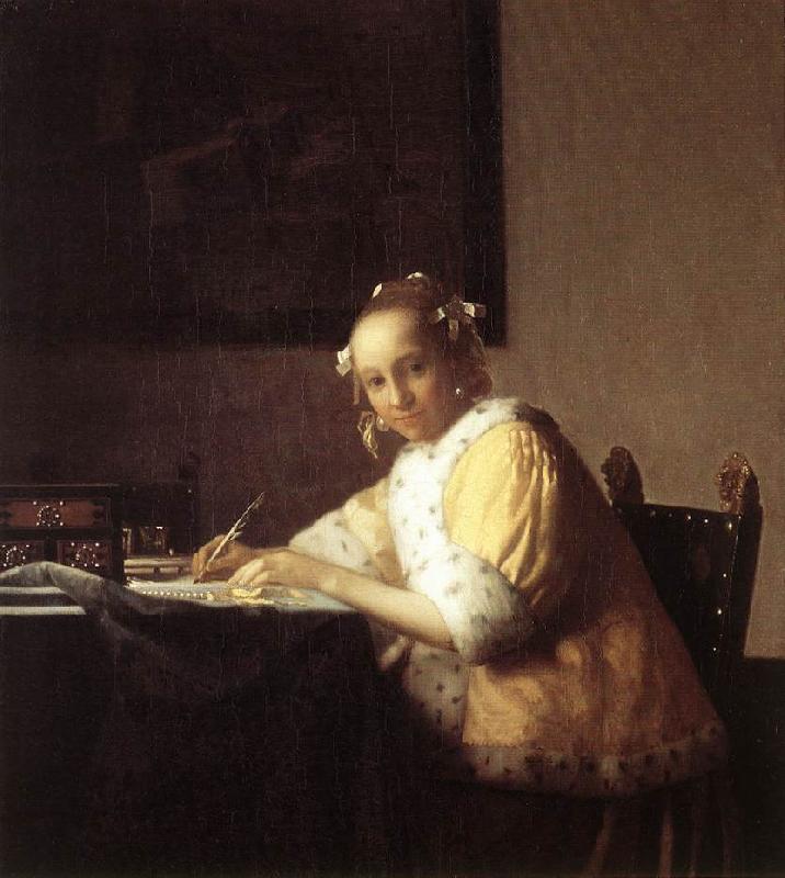  A Lady Writing a Letter qr